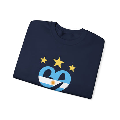 Corazon Albiceleste Unisex Sweatshirt - Heart of the Game