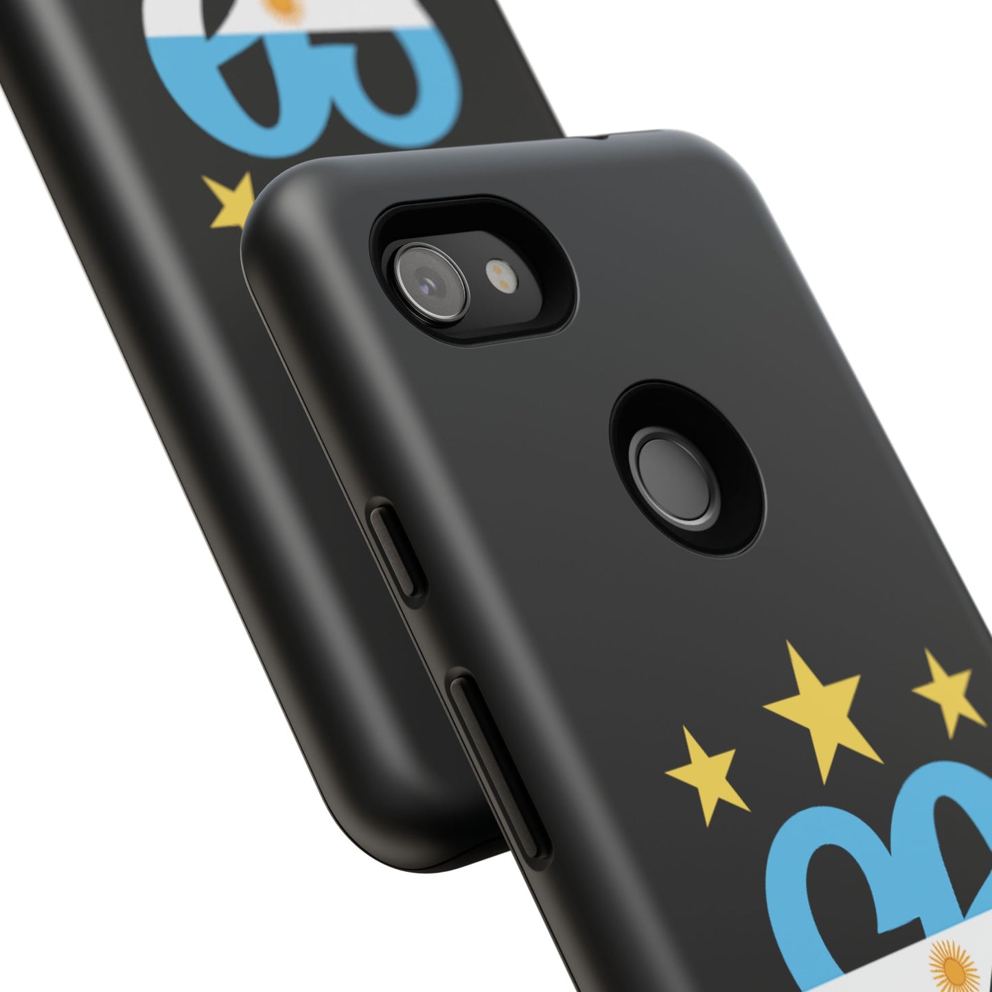 Corazon Albiceleste Phone Case - Tough & Stylish Protection for Fans