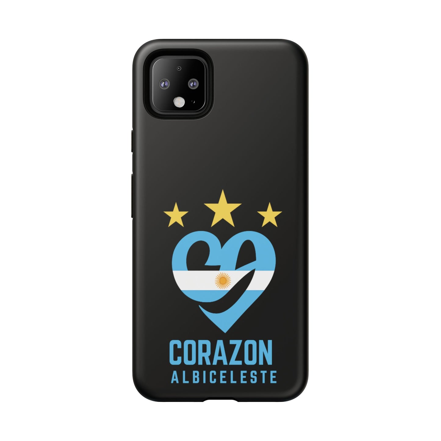 Corazon Albiceleste Phone Case - Tough & Stylish Protection for Fans