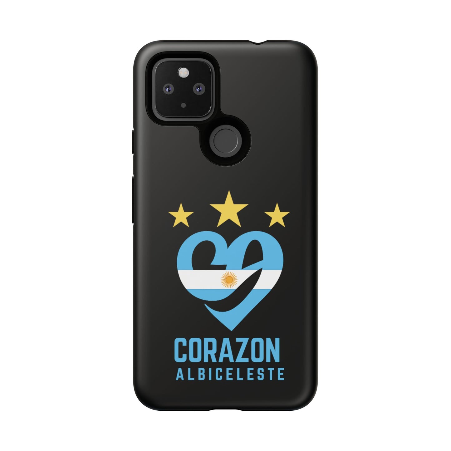 Corazon Albiceleste Phone Case - Tough & Stylish Protection for Fans