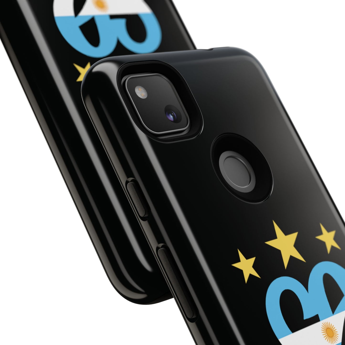 Corazon Albiceleste Phone Case - Tough & Stylish Protection for Fans