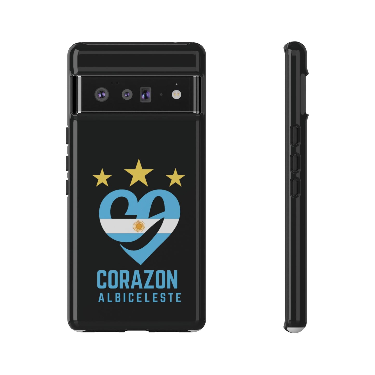 Corazon Albiceleste Phone Case - Tough & Stylish Protection for Fans
