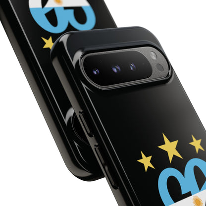 Corazon Albiceleste Phone Case - Tough & Stylish Protection for Fans