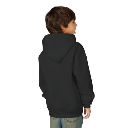 Youth Hooded Sweatshirt with 'Corazon' Design - Heartfelt Comfort for Kids