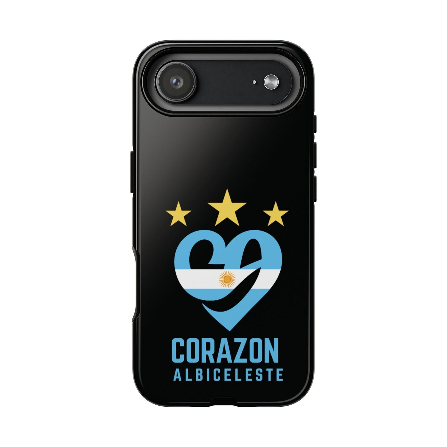 Corazon Albiceleste Phone Case - Tough & Stylish Protection for Fans