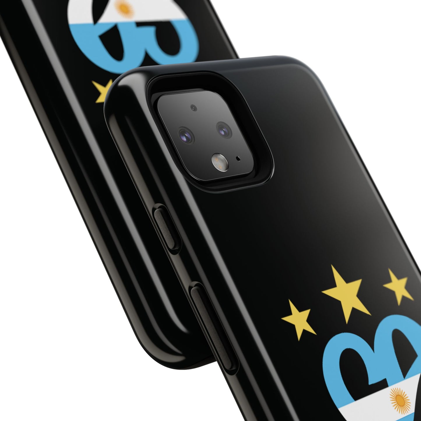 Corazon Albiceleste Phone Case - Tough & Stylish Protection for Fans