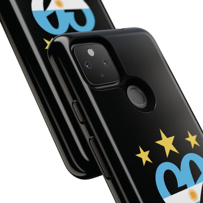 Corazon Albiceleste Phone Case - Tough & Stylish Protection for Fans