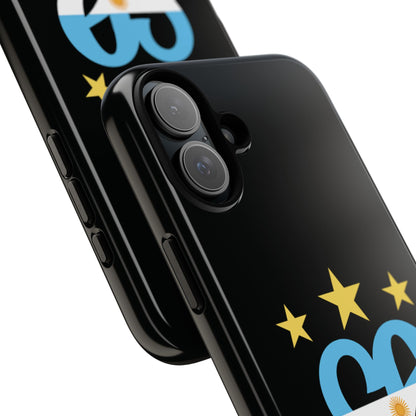 Corazon Albiceleste Phone Case - Tough & Stylish Protection for Fans