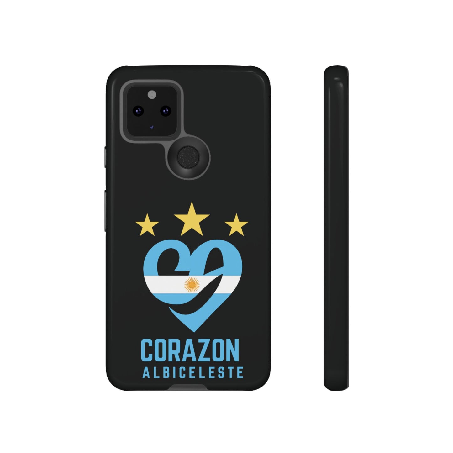 Corazon Albiceleste Phone Case - Tough & Stylish Protection for Fans