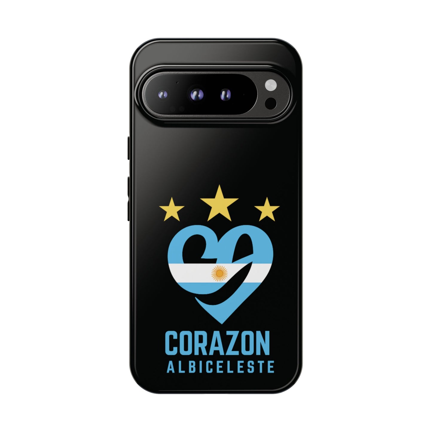 Corazon Albiceleste Phone Case - Tough & Stylish Protection for Fans