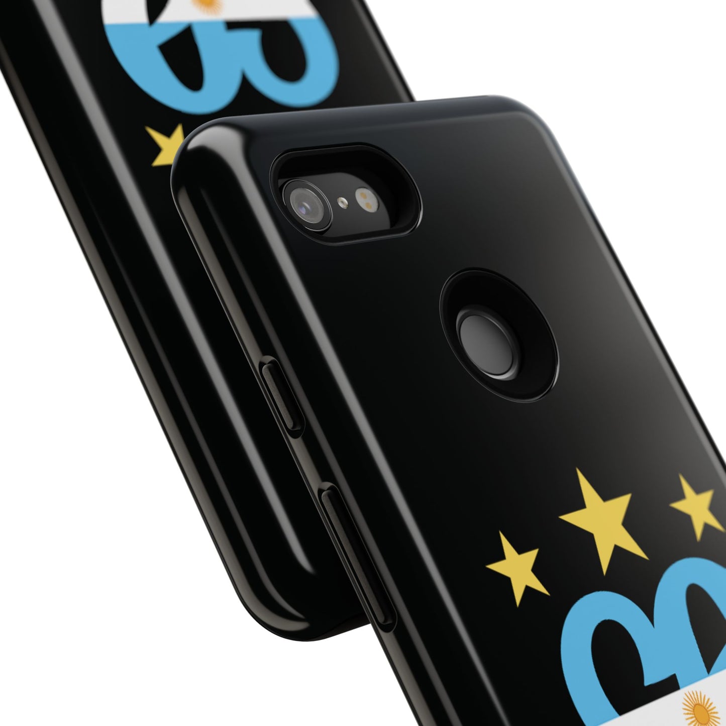 Corazon Albiceleste Phone Case - Tough & Stylish Protection for Fans