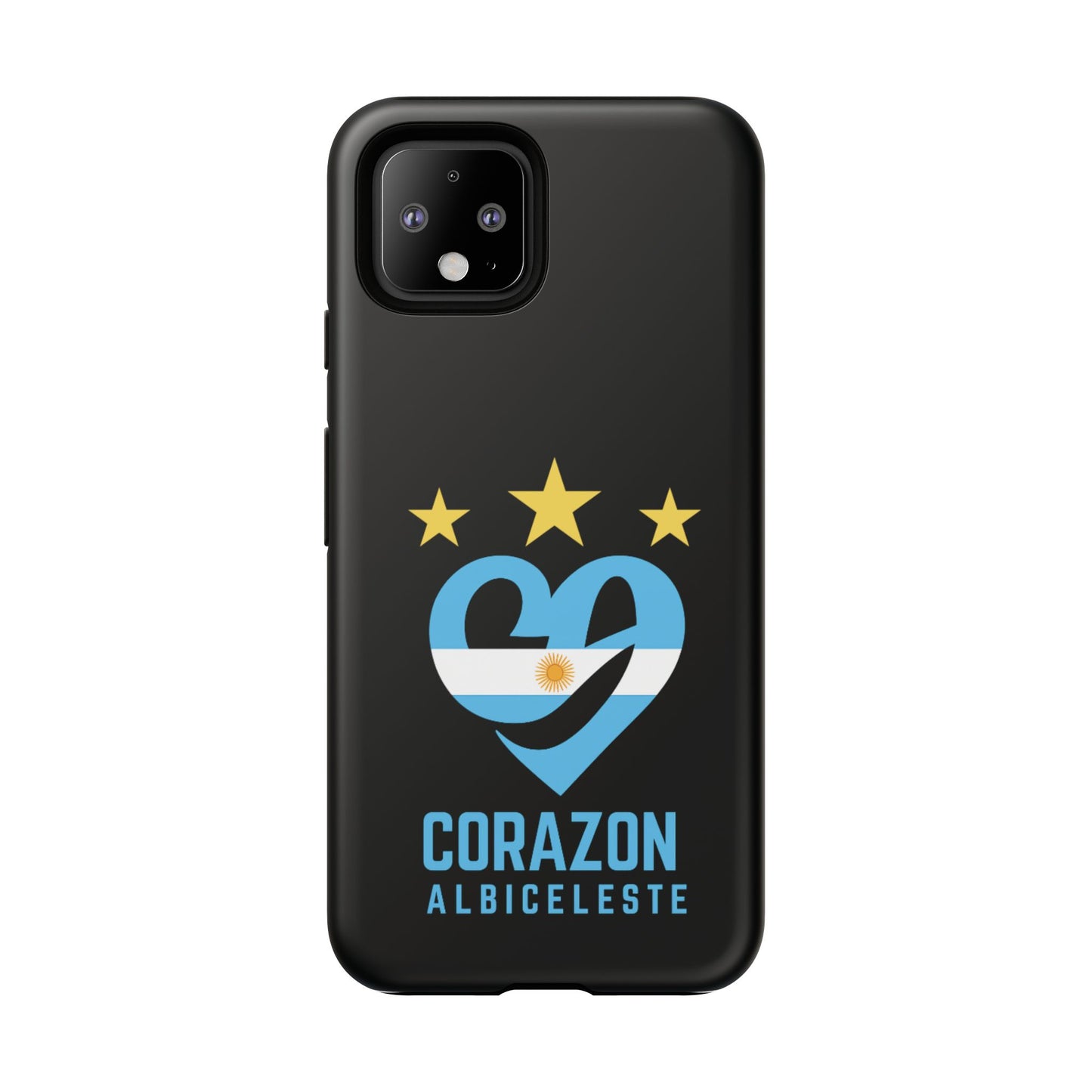 Corazon Albiceleste Phone Case - Tough & Stylish Protection for Fans