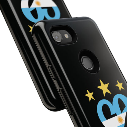 Corazon Albiceleste Phone Case - Tough & Stylish Protection for Fans