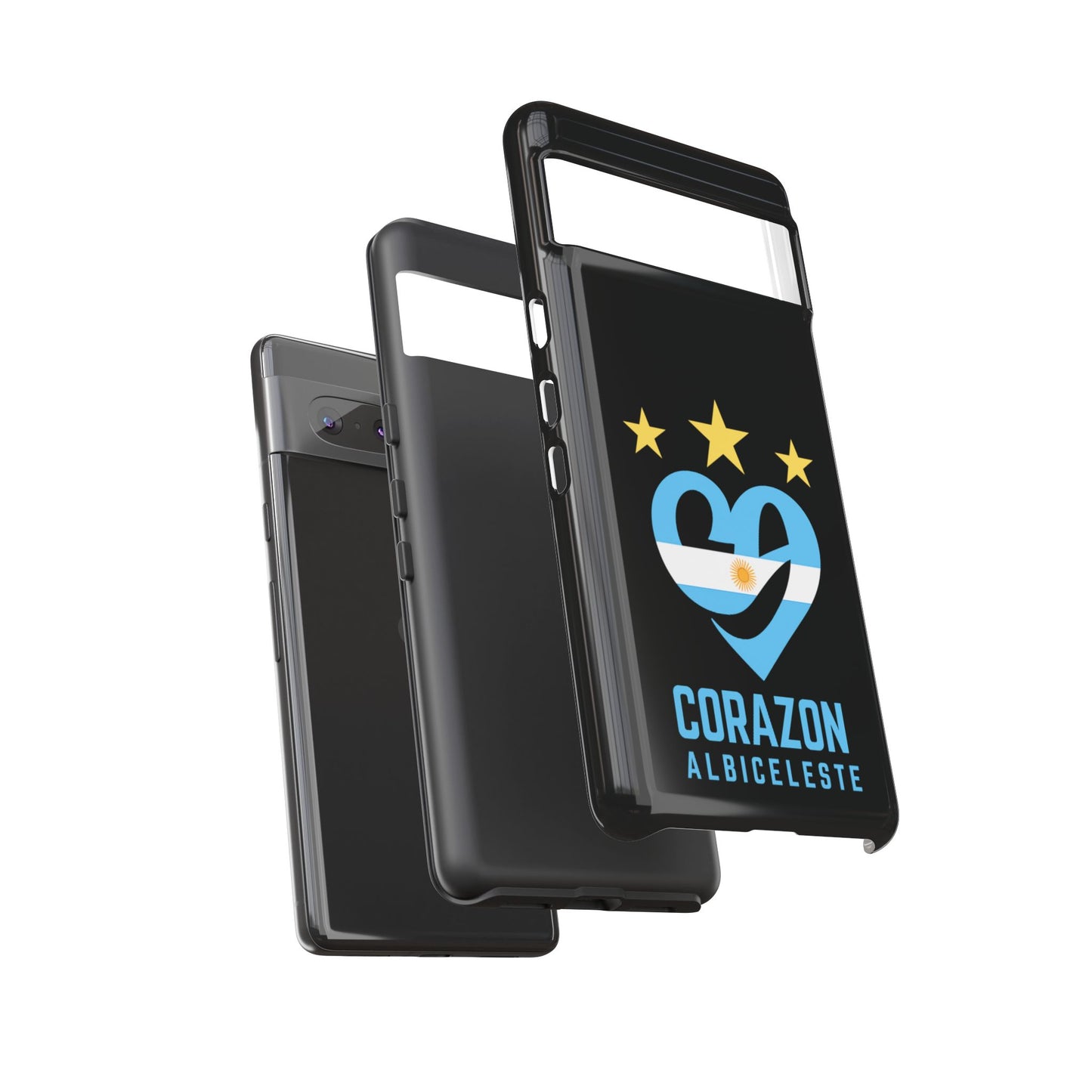 Corazon Albiceleste Phone Case - Tough & Stylish Protection for Fans