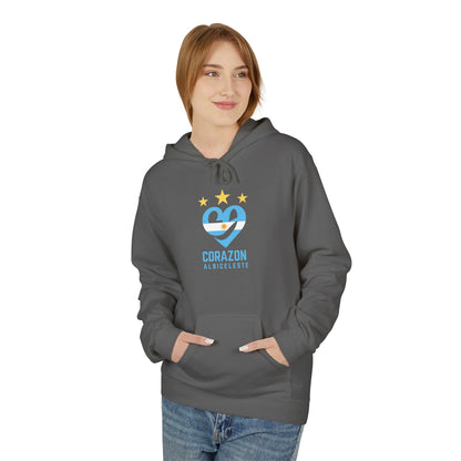 Corazon Unisex Fleece Hoodie - Soft & Stylish