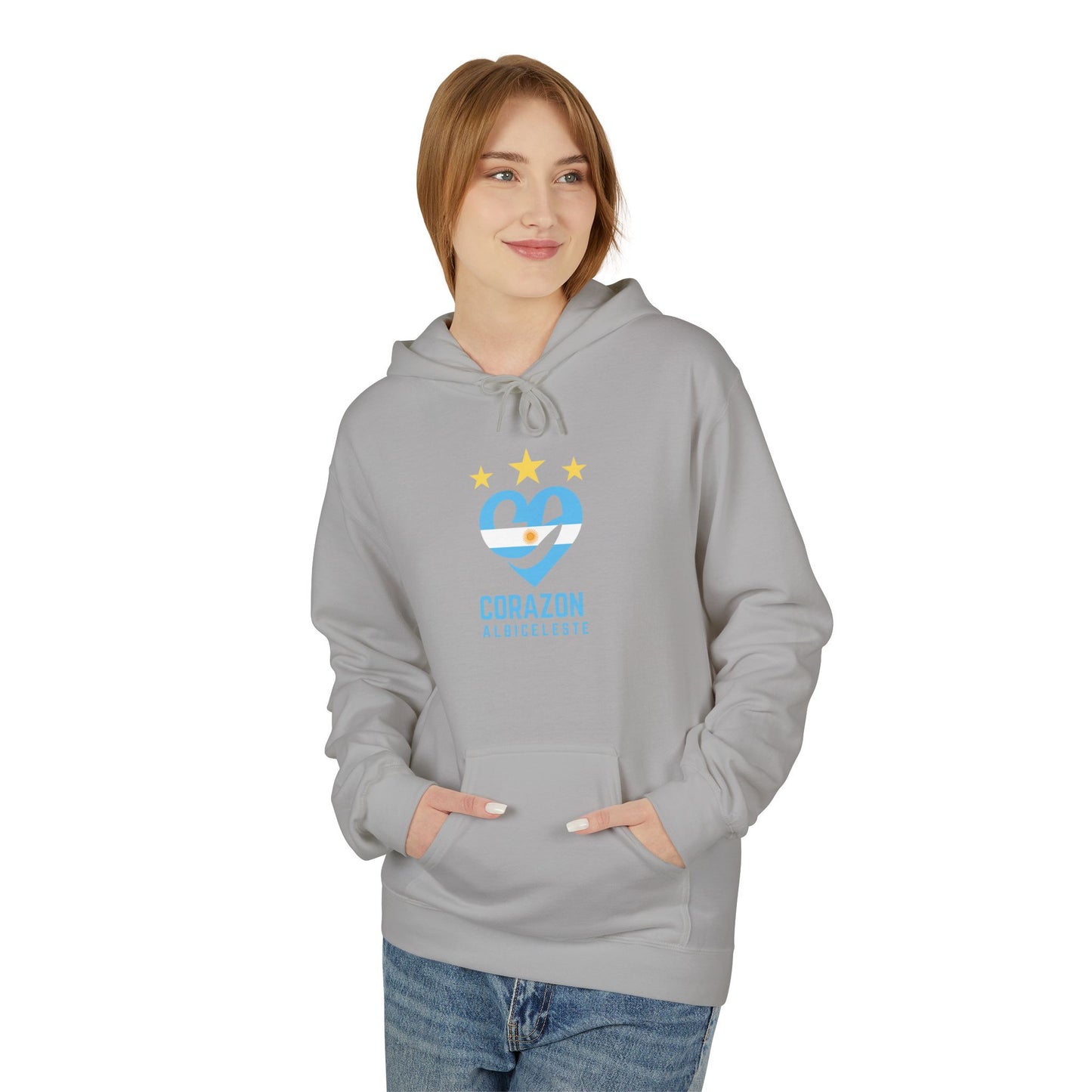 Corazon Unisex Fleece Hoodie - Soft & Stylish