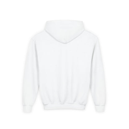 Youth Hooded Sweatshirt with 'Corazon' Design - Heartfelt Comfort for Kids