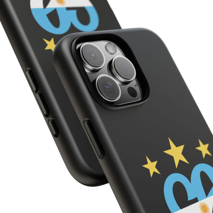 Corazon Albiceleste Phone Case - Tough & Stylish Protection for Fans