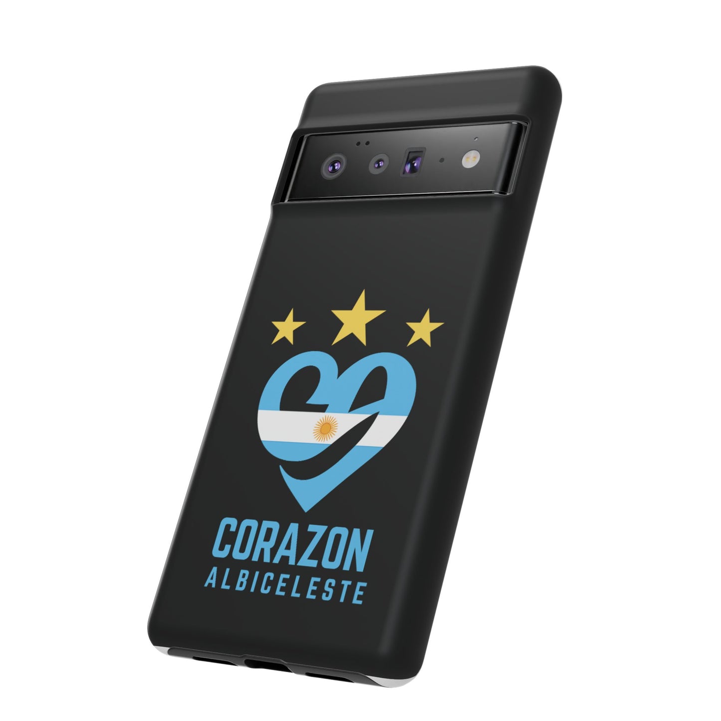 Corazon Albiceleste Phone Case - Tough & Stylish Protection for Fans