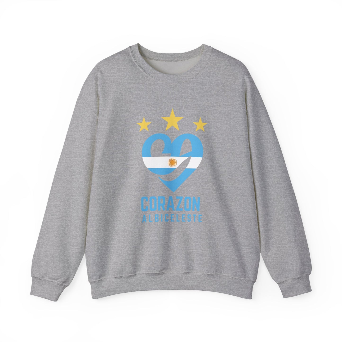 Corazon Albiceleste Unisex Sweatshirt - Heart of the Game