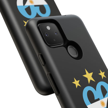 Corazon Albiceleste Phone Case - Tough & Stylish Protection for Fans