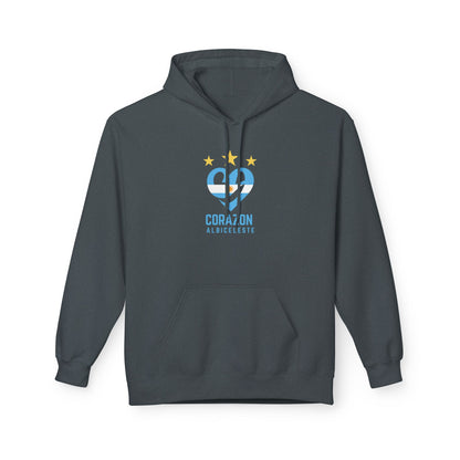 Corazon Unisex Fleece Hoodie - Soft & Stylish