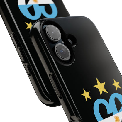 Corazon Albiceleste Phone Case - Tough & Stylish Protection for Fans