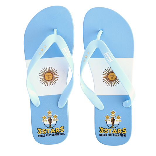 3 Stars World Champions Flip Flops