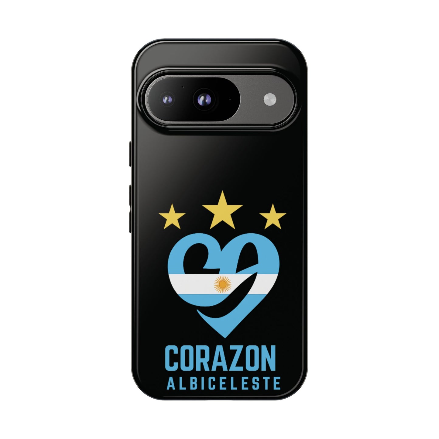 Corazon Albiceleste Phone Case - Tough & Stylish Protection for Fans