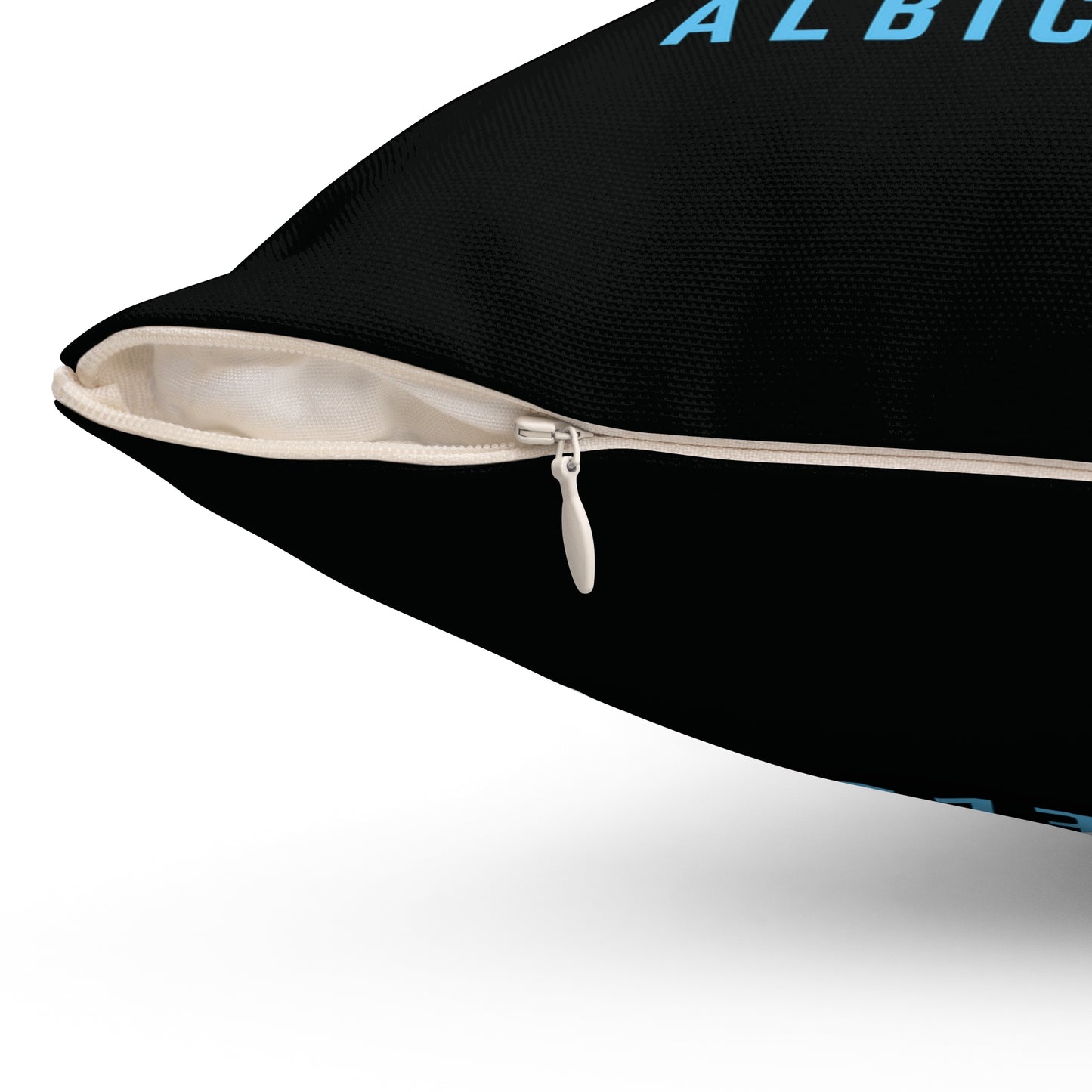 Argentinian Heart Flag Pillow – "Corazón Albiceleste" Decorative Cushion