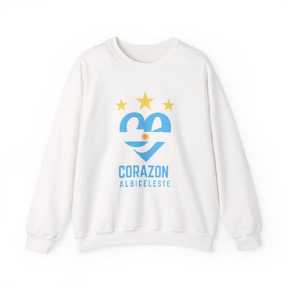 Corazon Albiceleste Unisex Sweatshirt - Heart of the Game