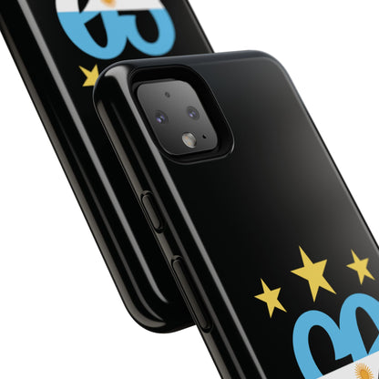 Corazon Albiceleste Phone Case - Tough & Stylish Protection for Fans