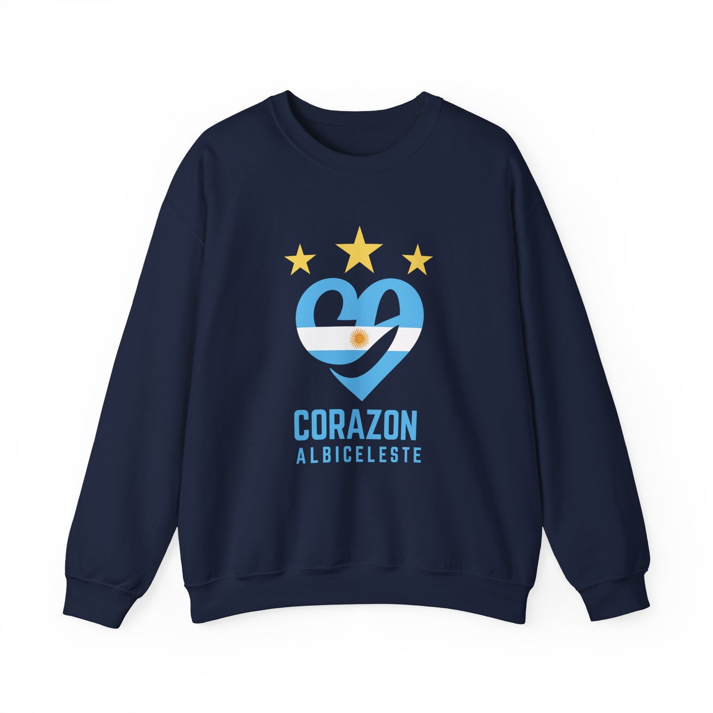 Corazon Albiceleste Unisex Sweatshirt - Heart of the Game