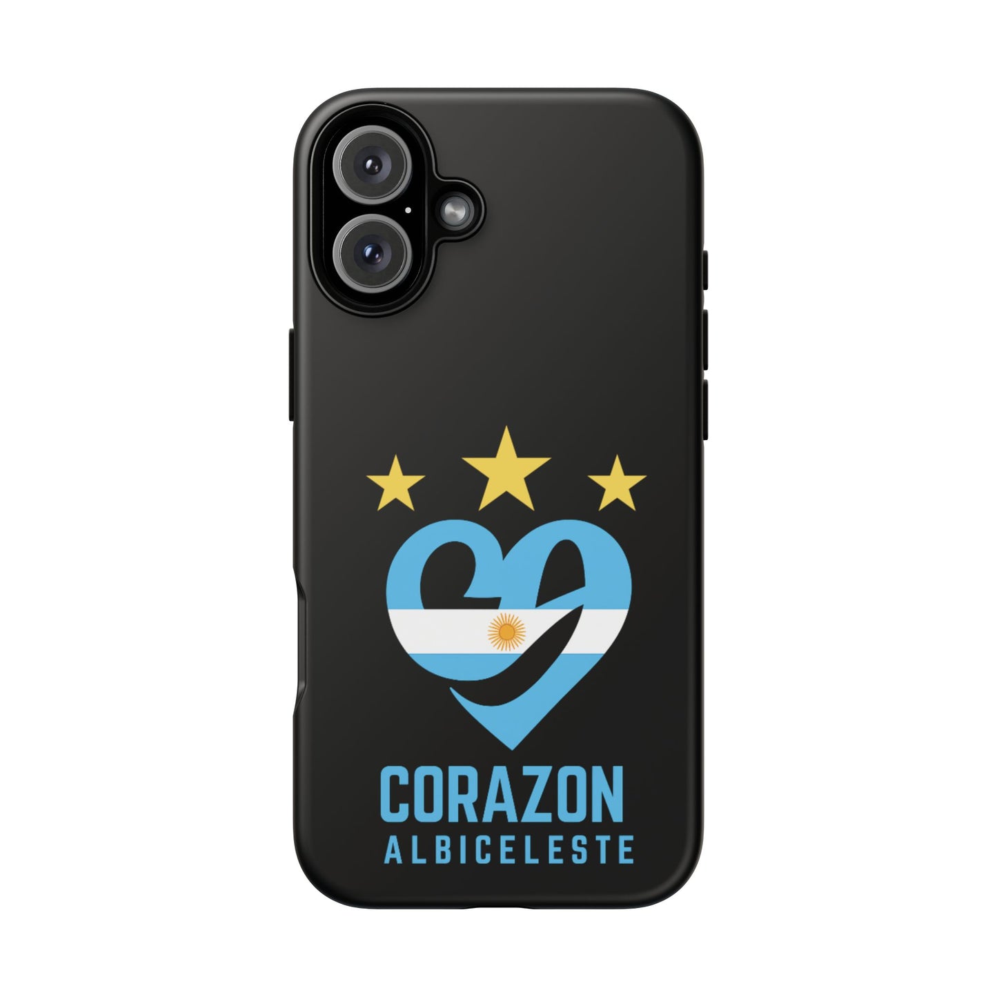 Corazon Albiceleste Phone Case - Tough & Stylish Protection for Fans