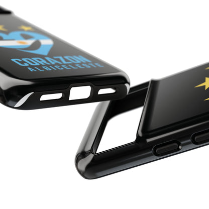 Corazon Albiceleste Phone Case - Tough & Stylish Protection for Fans
