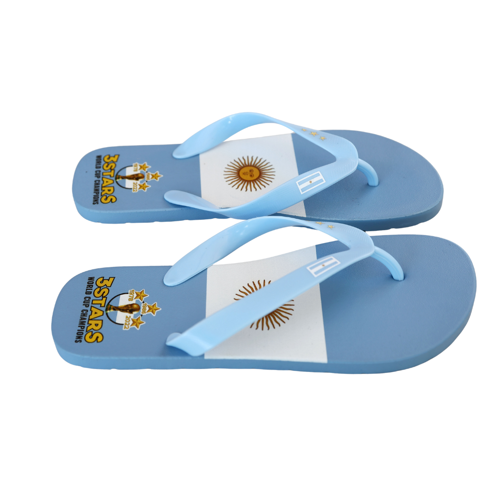 3 Stars World Champions Flip Flops