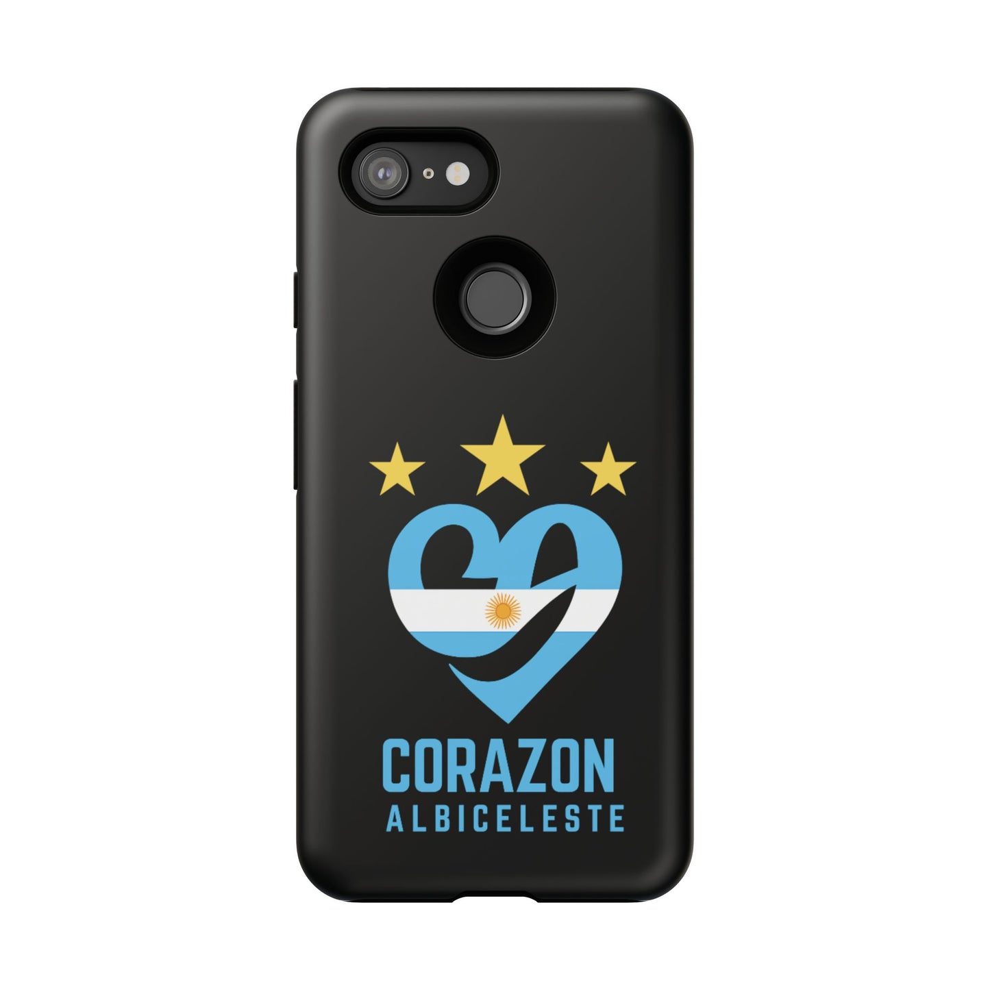 Corazon Albiceleste Phone Case - Tough & Stylish Protection for Fans