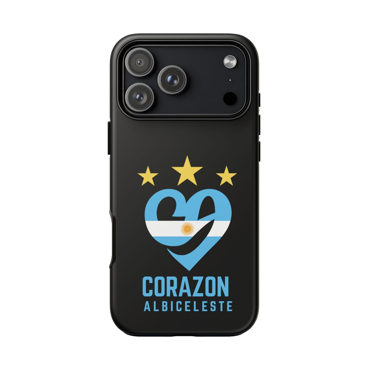 Corazon Albiceleste Phone Case - Tough & Stylish Protection for Fans