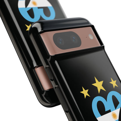 Corazon Albiceleste Phone Case - Tough & Stylish Protection for Fans