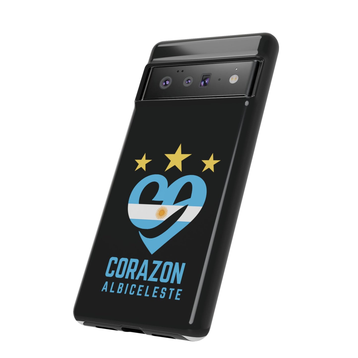 Corazon Albiceleste Phone Case - Tough & Stylish Protection for Fans