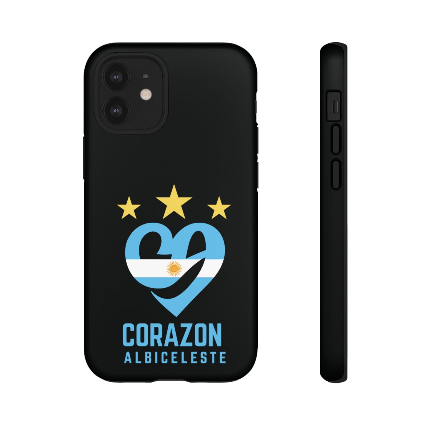 Corazon Albiceleste Phone Case - Tough & Stylish Protection for Fans
