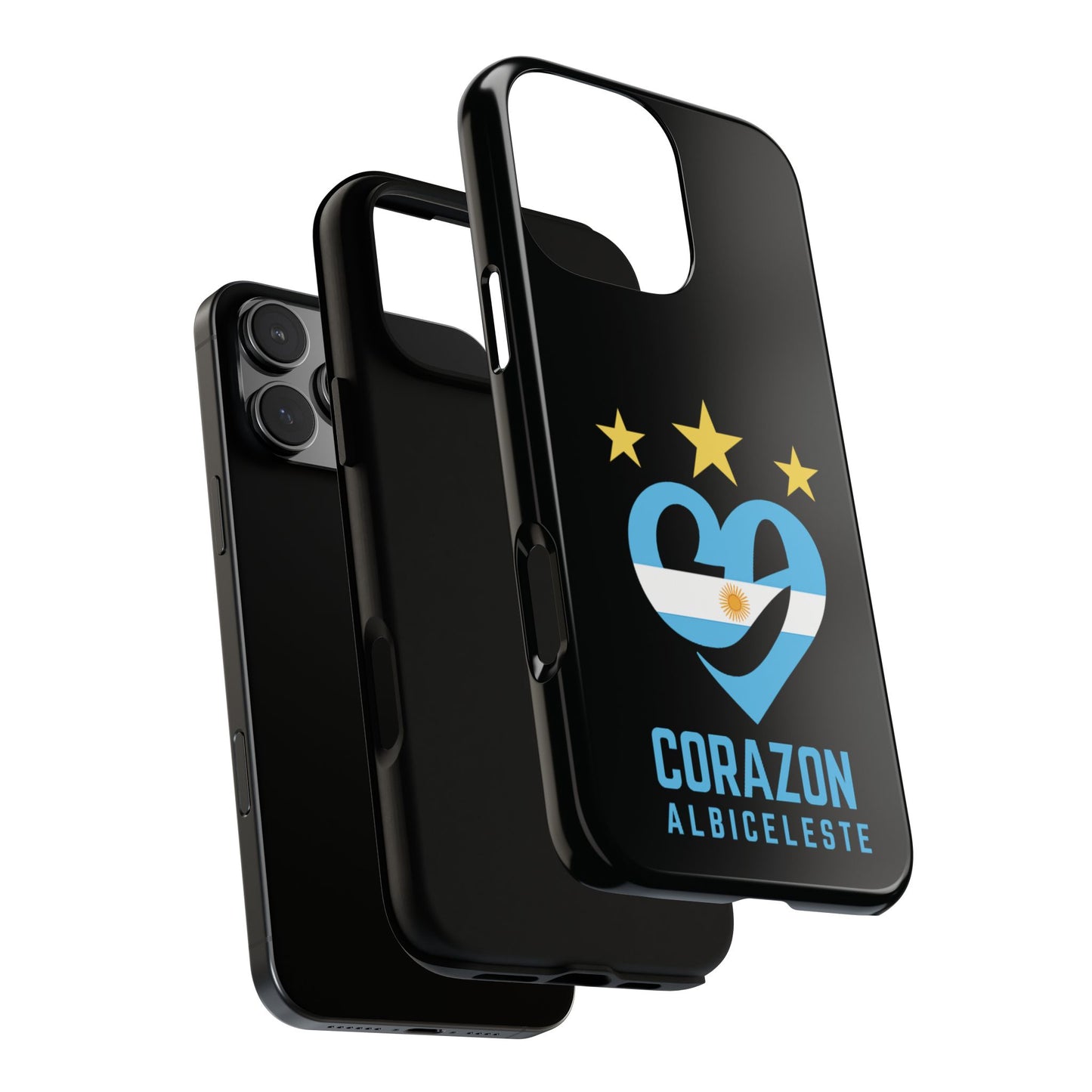 Corazon Albiceleste Phone Case - Tough & Stylish Protection for Fans