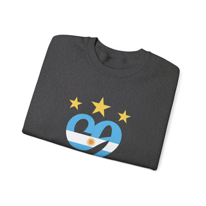 Corazon Albiceleste Unisex Sweatshirt - Heart of the Game