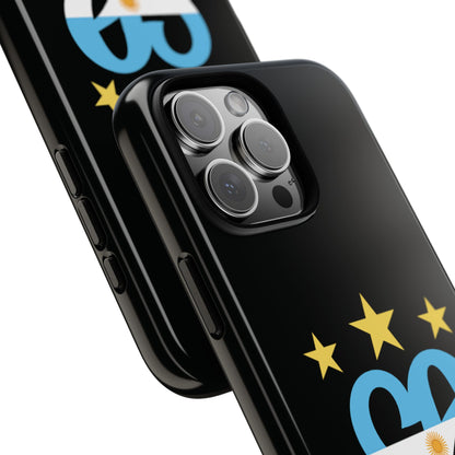 Corazon Albiceleste Phone Case - Tough & Stylish Protection for Fans